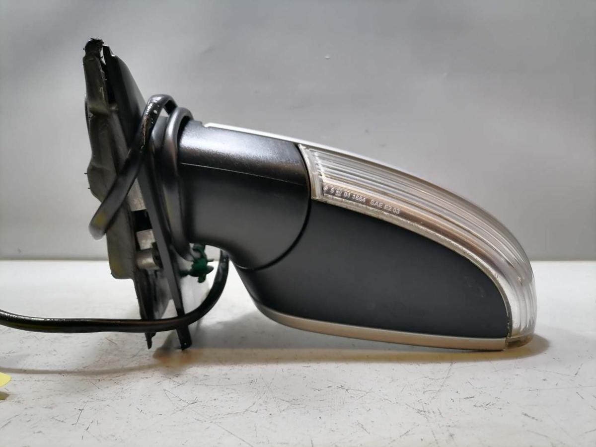 VW Golf 5 original Au&szlig;enspiegel links elektr verstellbar LA7W Reflexsilber BJ04